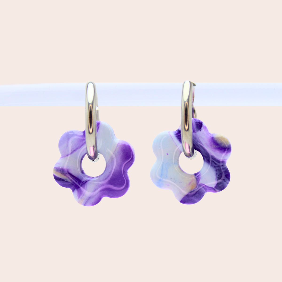 Boucles d'oreilles Fleurs