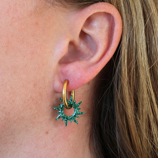 Boucles d'oreilles Soleil