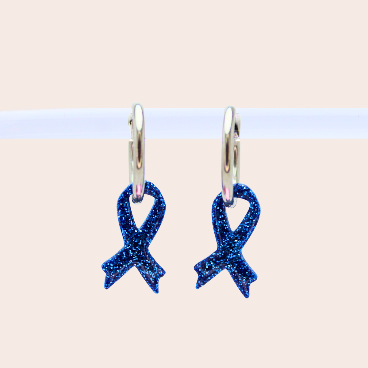Boucles d'oreilles Octobre Rose