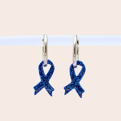 Boucles d'oreilles Octobre Rose