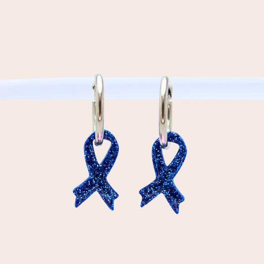 Boucles d'oreilles Octobre Rose