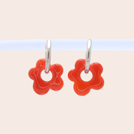 Boucles d'oreilles Fleurs
