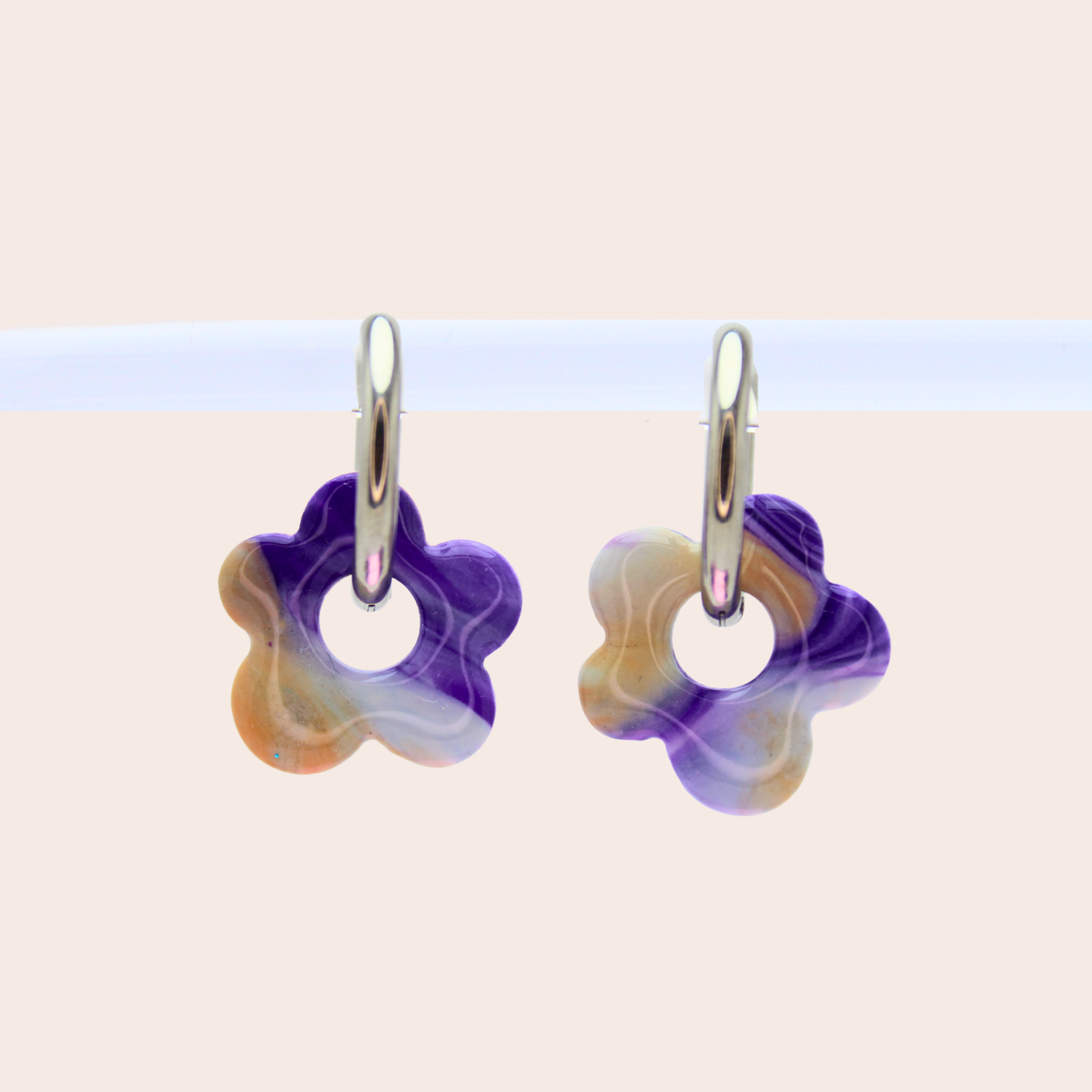 Boucles d'oreilles Fleurs