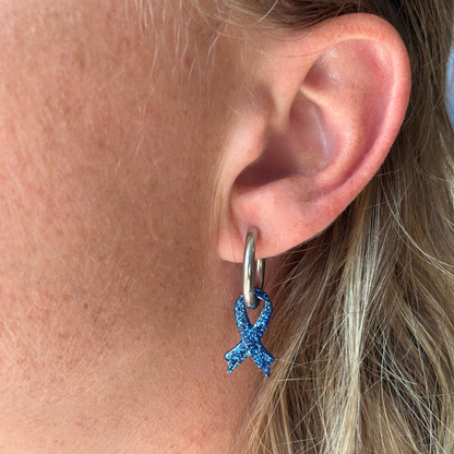 Boucles d'oreilles Octobre Rose