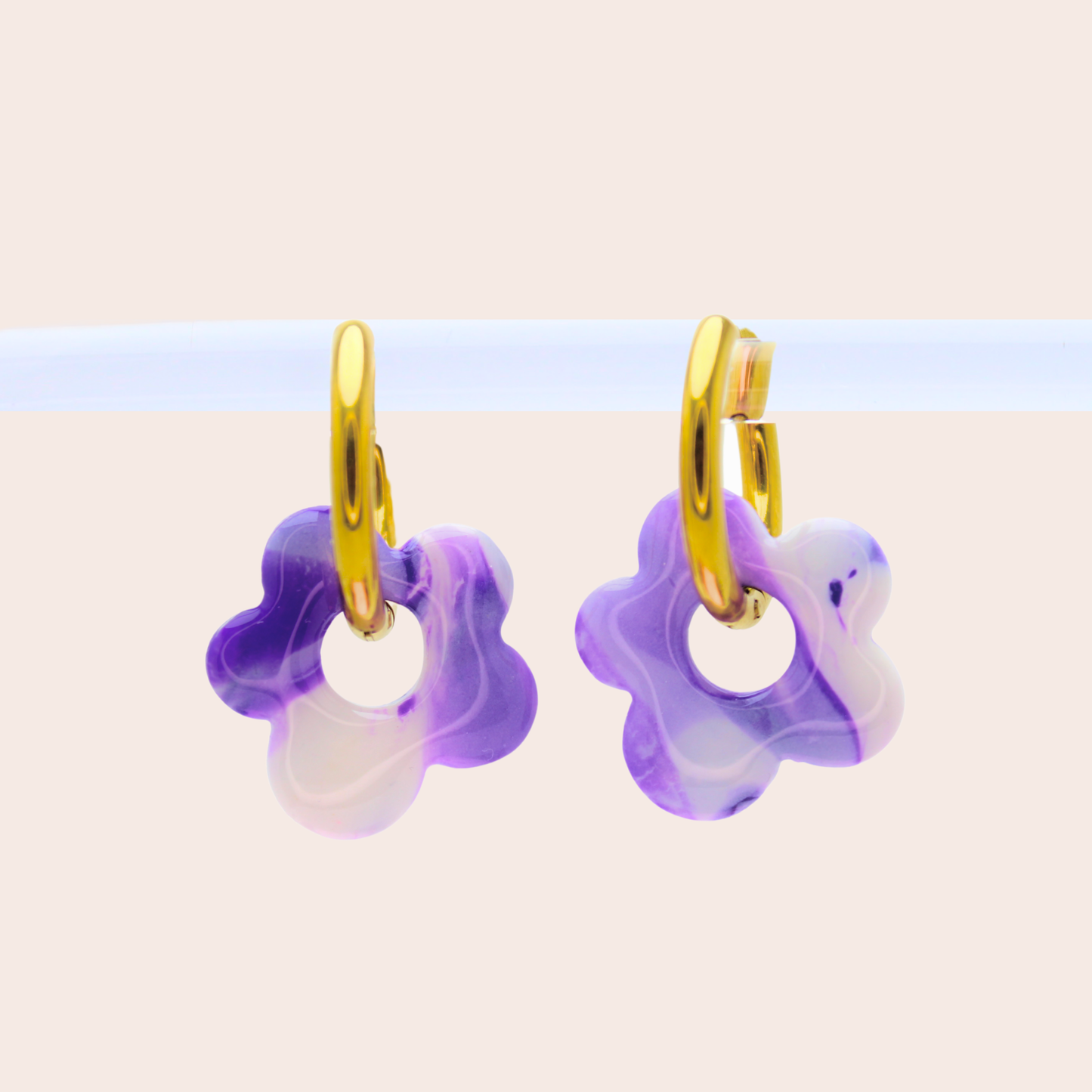 Boucles d'oreilles Fleurs