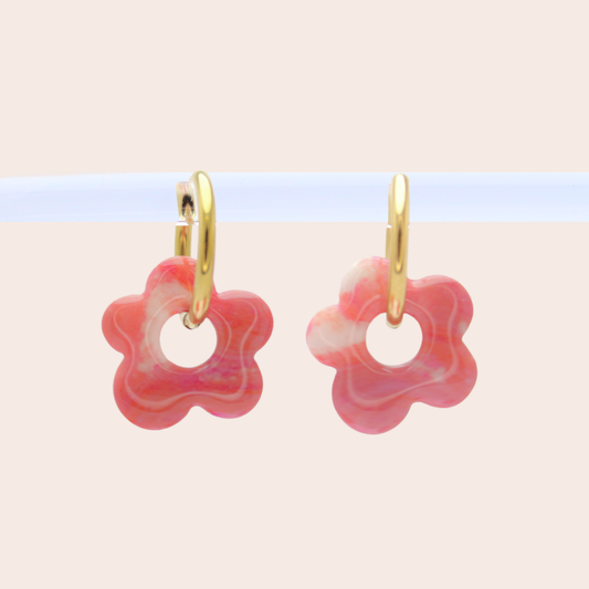 Boucles d'oreilles Fleurs