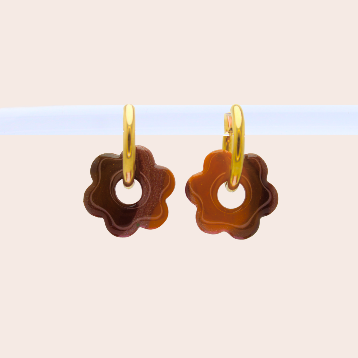Boucles d'oreilles Fleurs