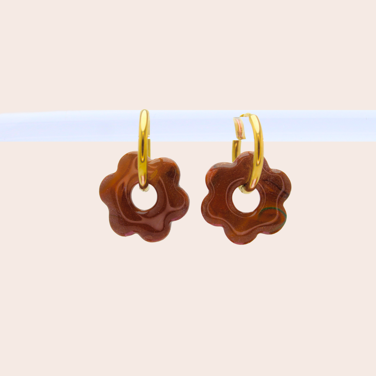 Boucles d'oreilles Fleurs