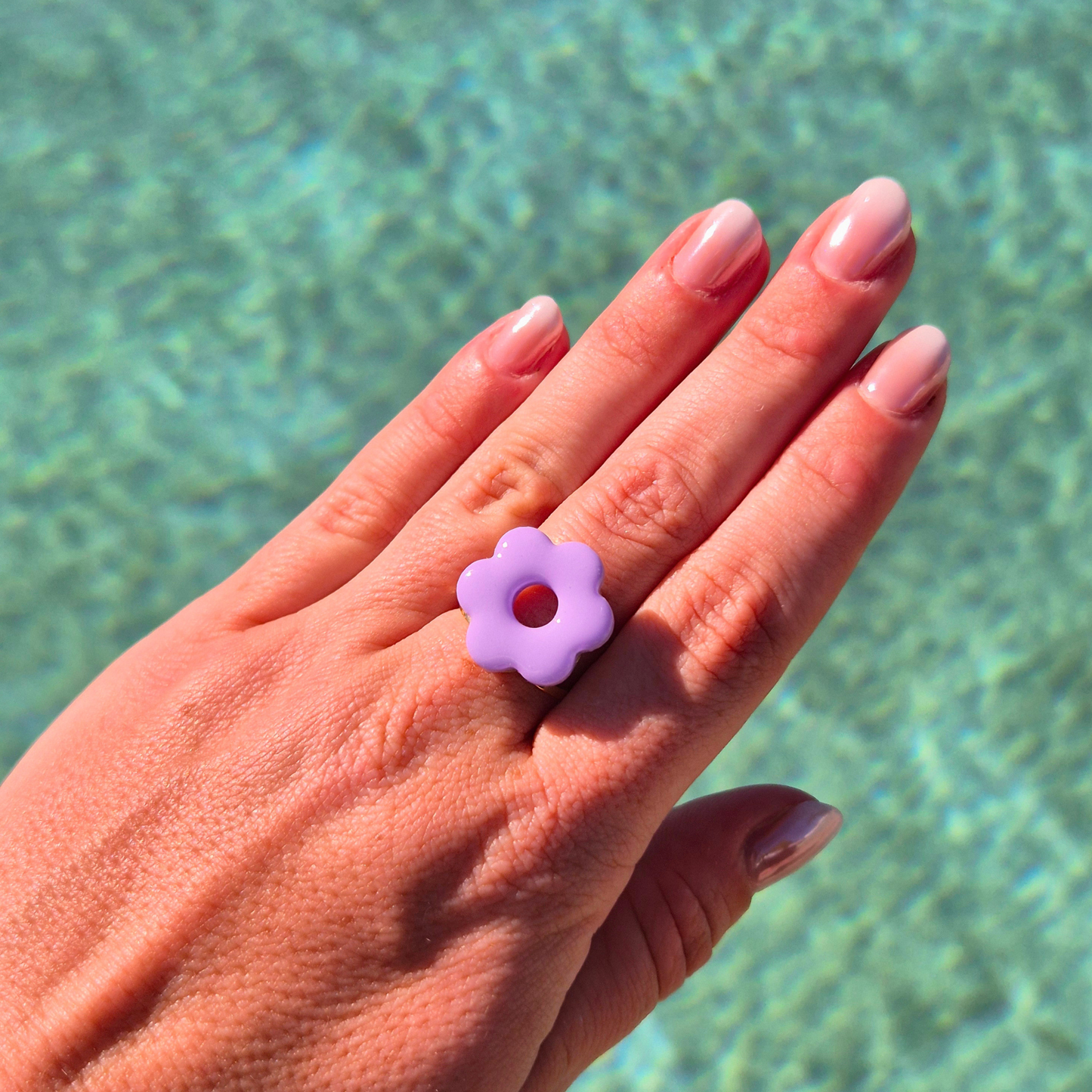 Bague Fleur Lila
