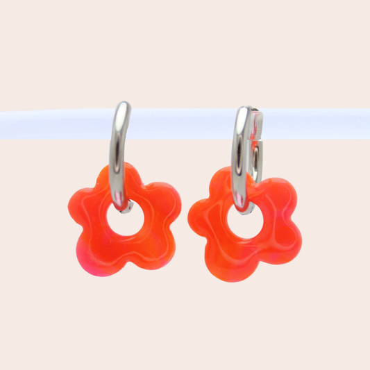 Boucles d'oreilles Fleurs