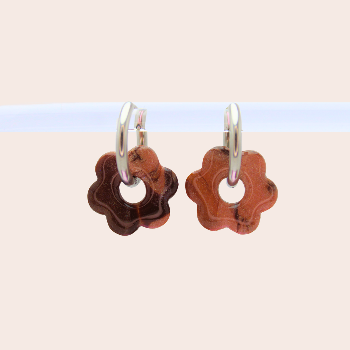 Boucles d'oreilles Fleurs