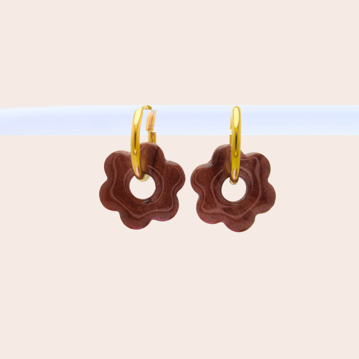Boucles d'oreilles Fleurs