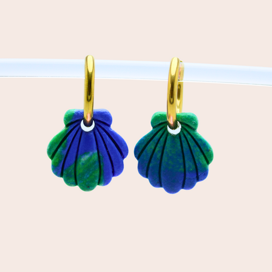 Boucles d'oreilles mini Coquillage