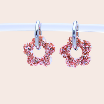 Boucles d'oreilles Fleurs
