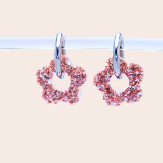 Boucles d'oreilles Fleurs