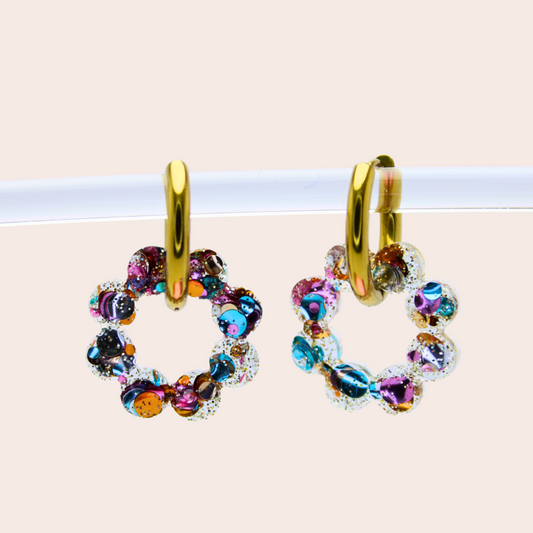 Boucles d'oreilles Mini Fleurs