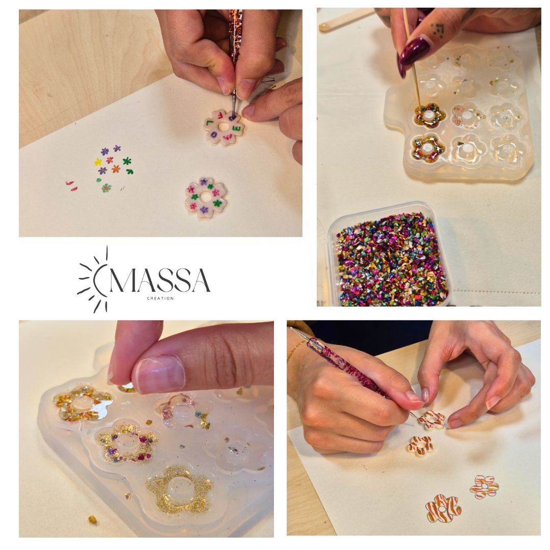 Atelier Création de boucles d'oreilles - Samedi 22 novembre - Bretzel et Arc-en-ciel
