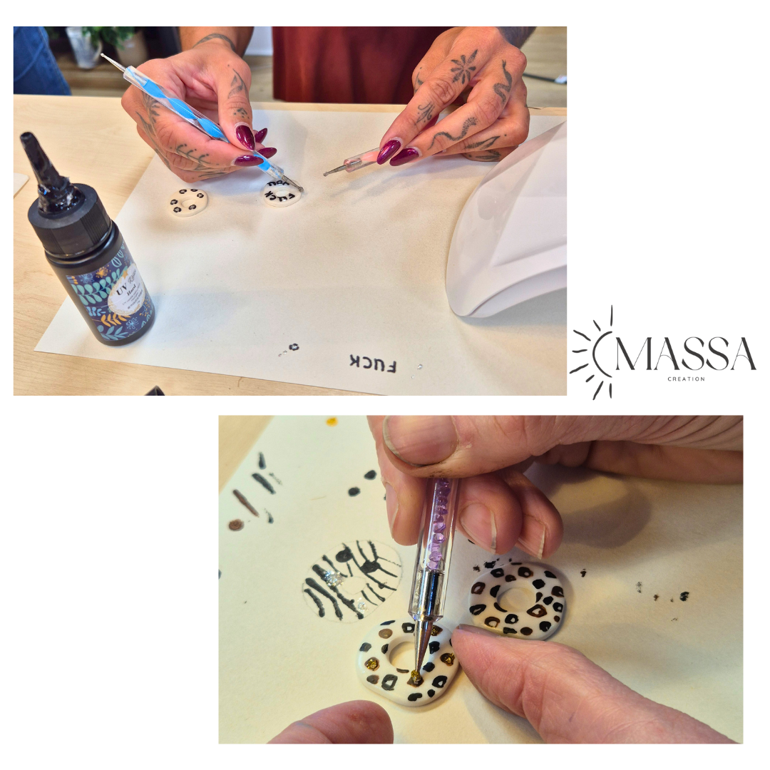Atelier Création de boucles d'oreilles - Samedi 22 novembre - Bretzel et Arc-en-ciel