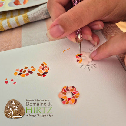Atelier Création de boucles d'oreilles - Domaine du Hirtz - Wattwiller