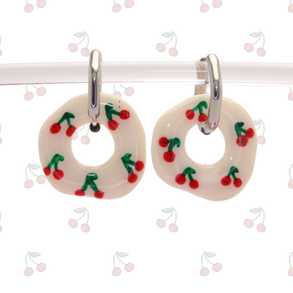 Boucles d'oreilles Cerises