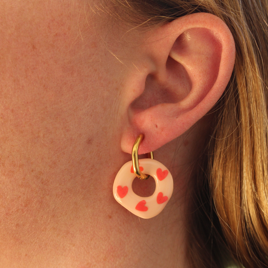 Boucles d'oreilles Cœur