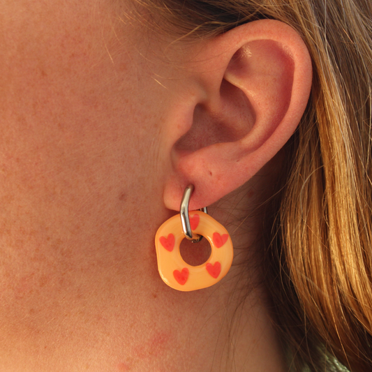 Boucles d'oreilles Cœur