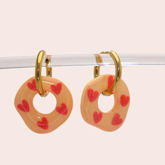 Boucles d'oreilles Cœur