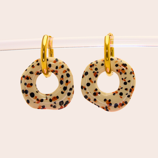 Boucles d'oreilles Tacheté