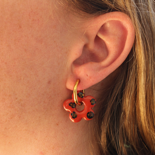 Boucles d'oreilles Léopard