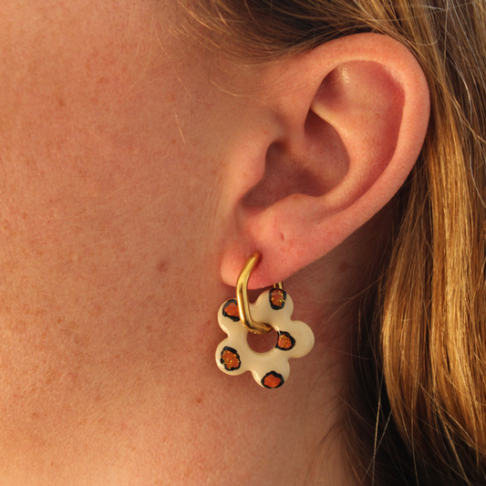 Boucles d'oreilles Léopard