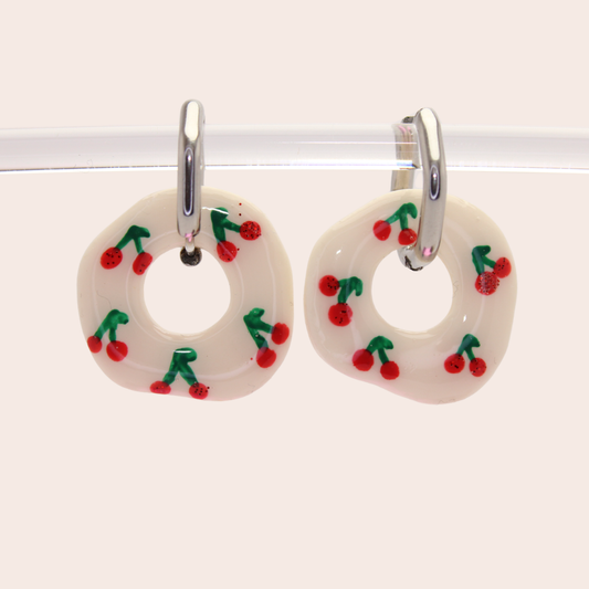 Boucles d'oreilles Cerises