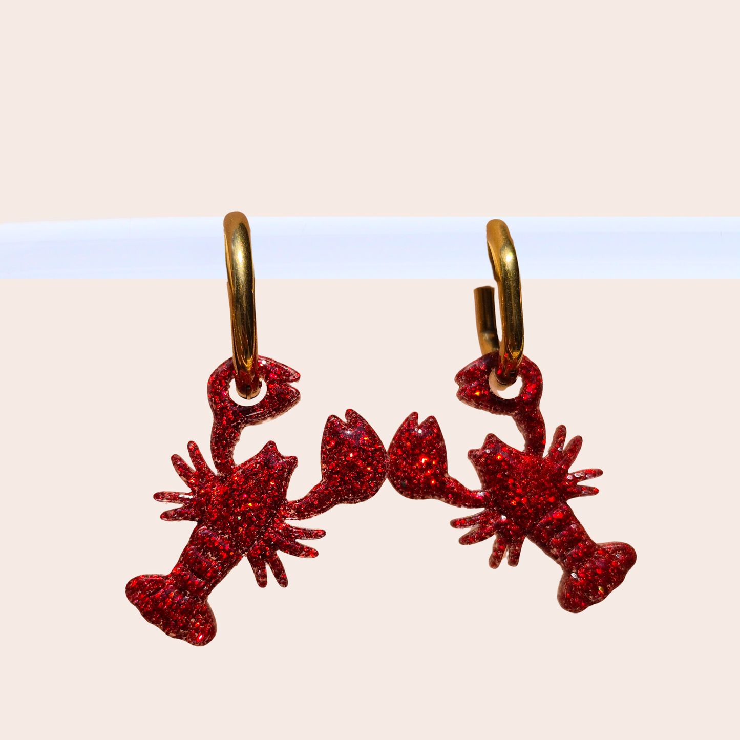Boucles d'oreilles Homard