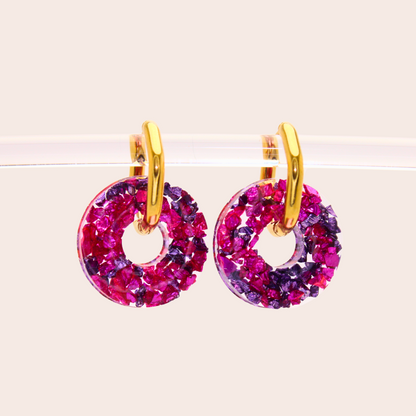 Boucles d'oreilles Rondes