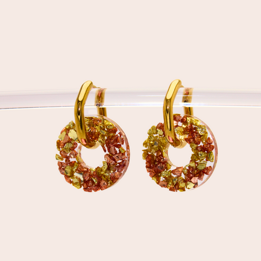 Boucles d'oreilles Rondes